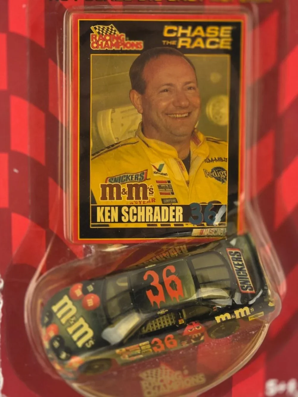 Nascar Racing Champions Ken Schrader #36 Chase The Race Halloween 2002 Pontiac